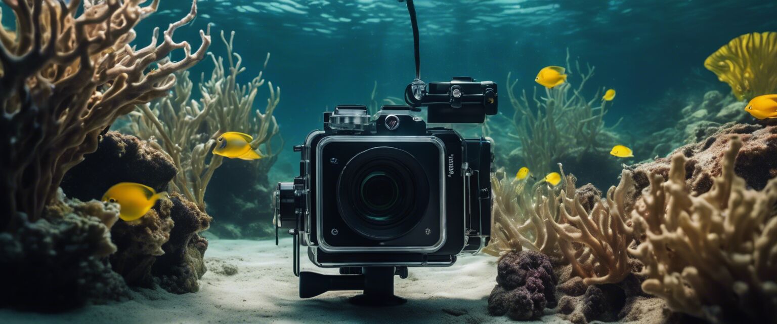 Underwater lighting setup